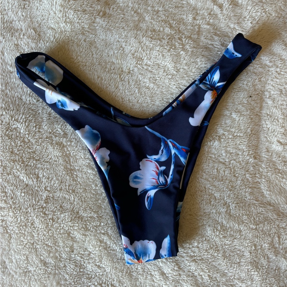 Tiny floral bikini bottoms